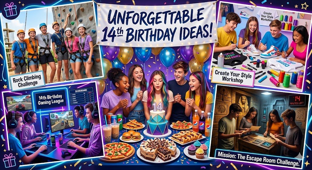 14-year-old Birthday Party Ideas to Make the Day Unforgettable