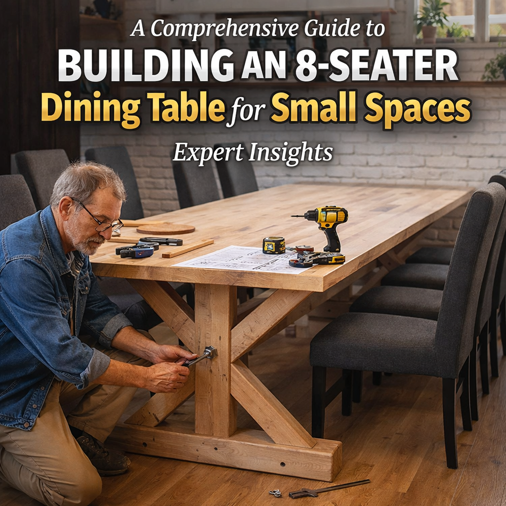 A Comprehensive Guide to Building an 8-Seater Dining Table for Small Spaces: Expert Insights