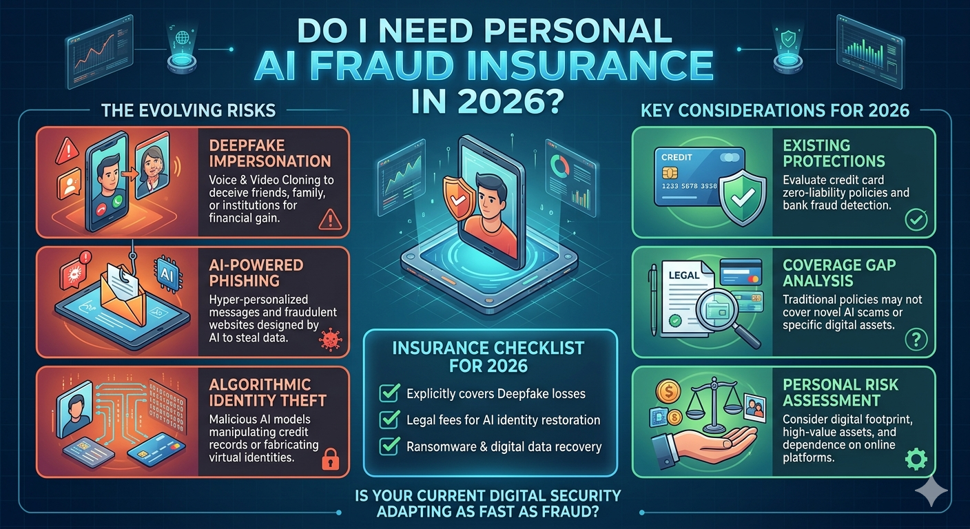 Do I need personal AI fraud insurance in 2026