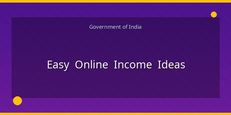 Easy Online Income Ideas