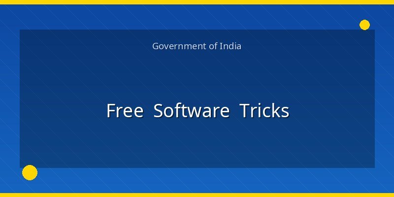 Free Software Tricks