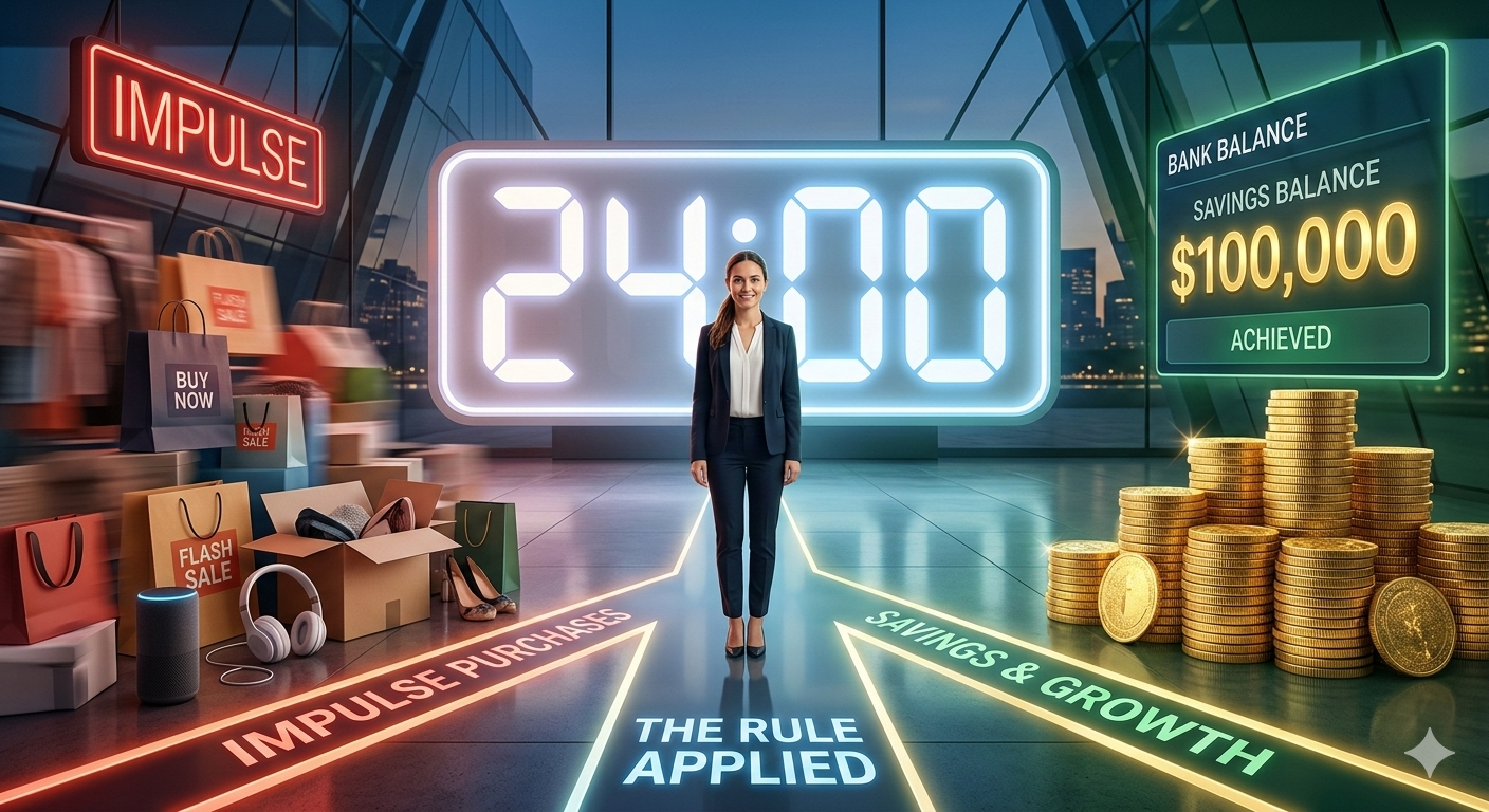 Saving 100k in 3 Months with the 24-Hour Rule