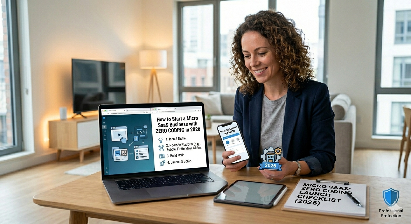 How to start a Micro SaaS business with zero coding in 2026