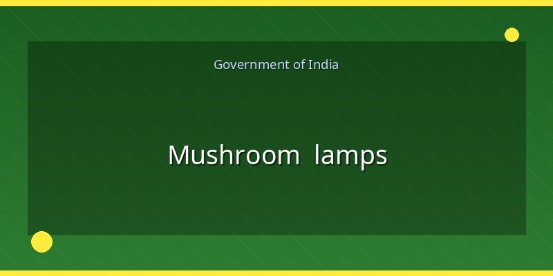 Mushroom lamps