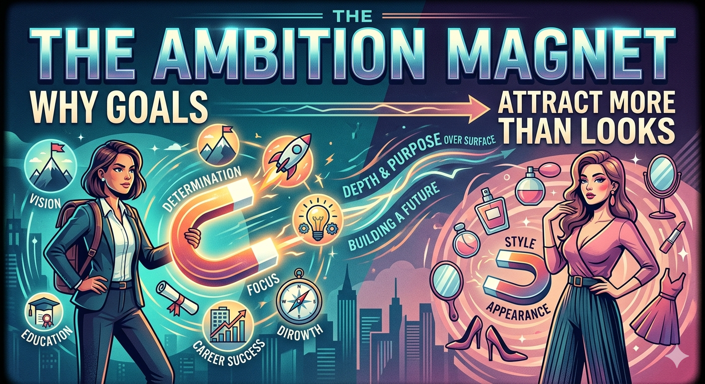 The Ambition magnet Why goals attract more than looks