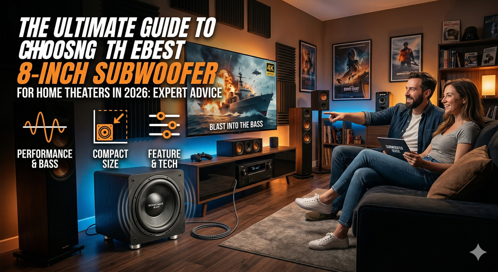 The Ultimate Guide to Choosing the Best 8-Inch Subwoofer for Home Theaters in 2026: Expert Advice