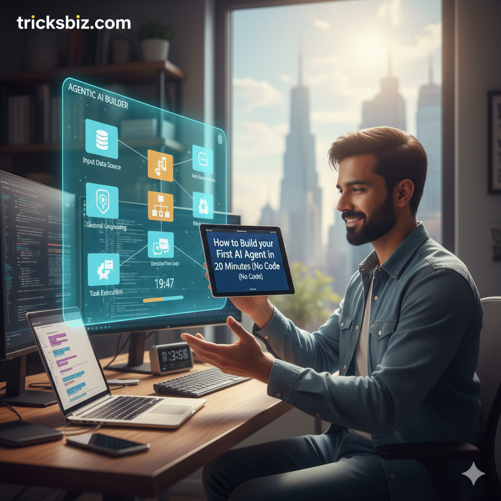 Build Your First AI Agent in 20 Minutes No Code