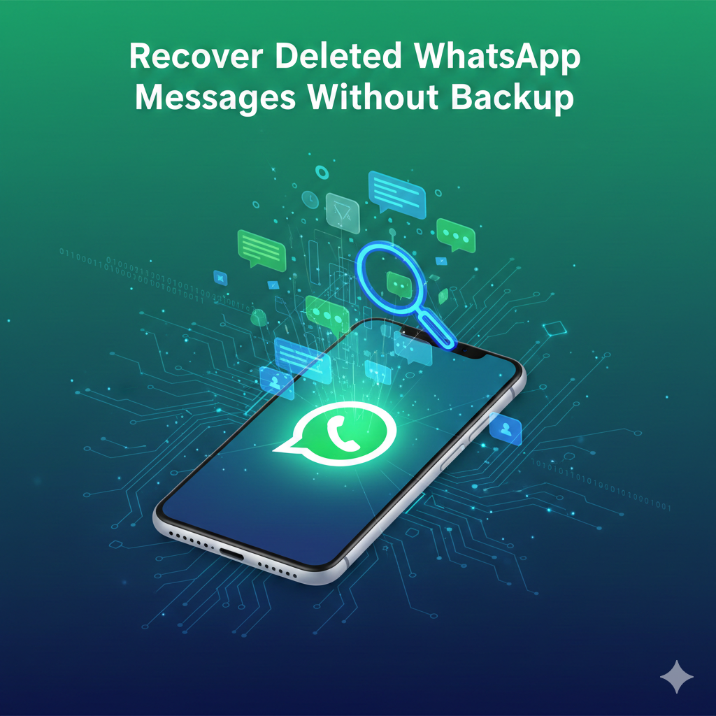 Recover Deleted WhatsApp Messages without Backup