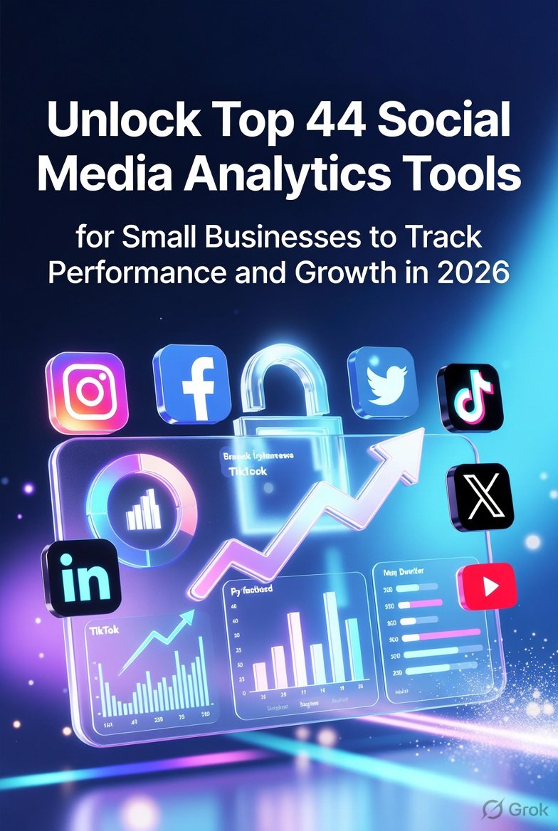 Unlock Top 44 Social Media Analytics Tools for Small Businesses to Track Performance and Growth in 2026
