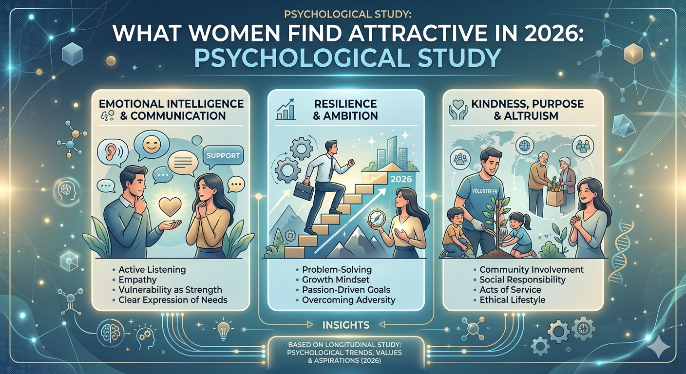 What Women Find Attractive in 2026: Psychological Study